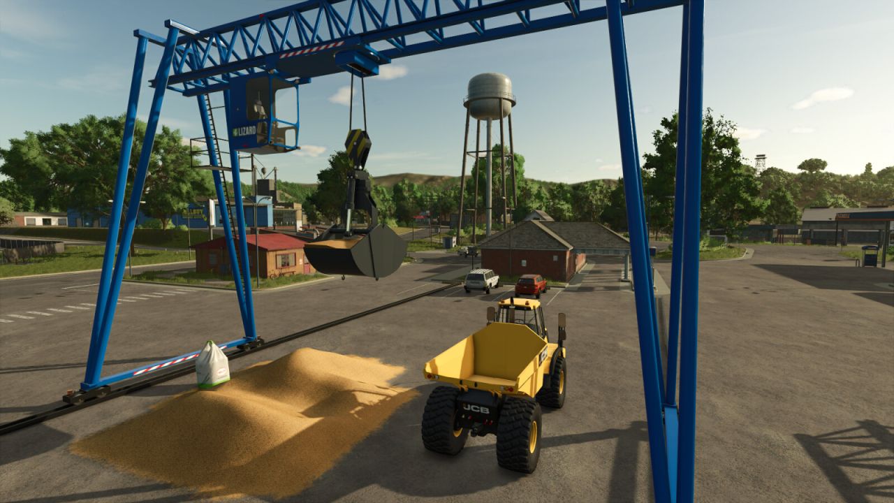 Grue à bois