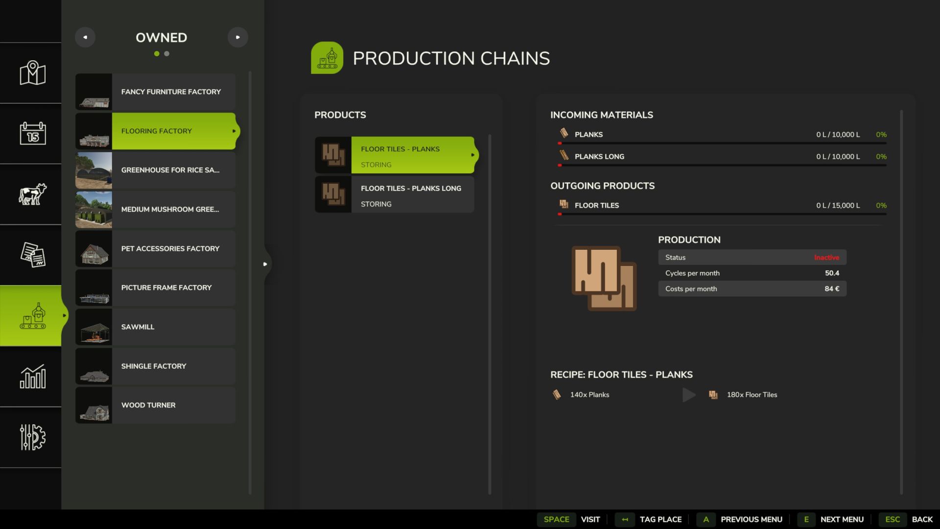 Wood Factories and Productions from Silverrun Forest