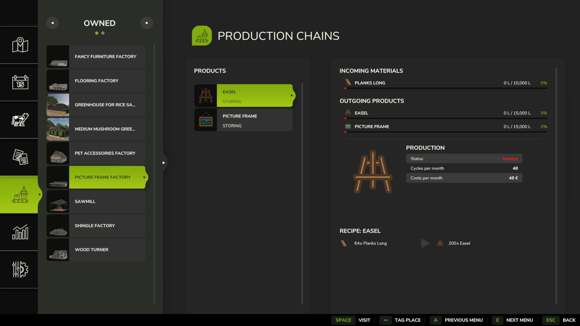 Wood Factories and Productions from Silverrun Forest