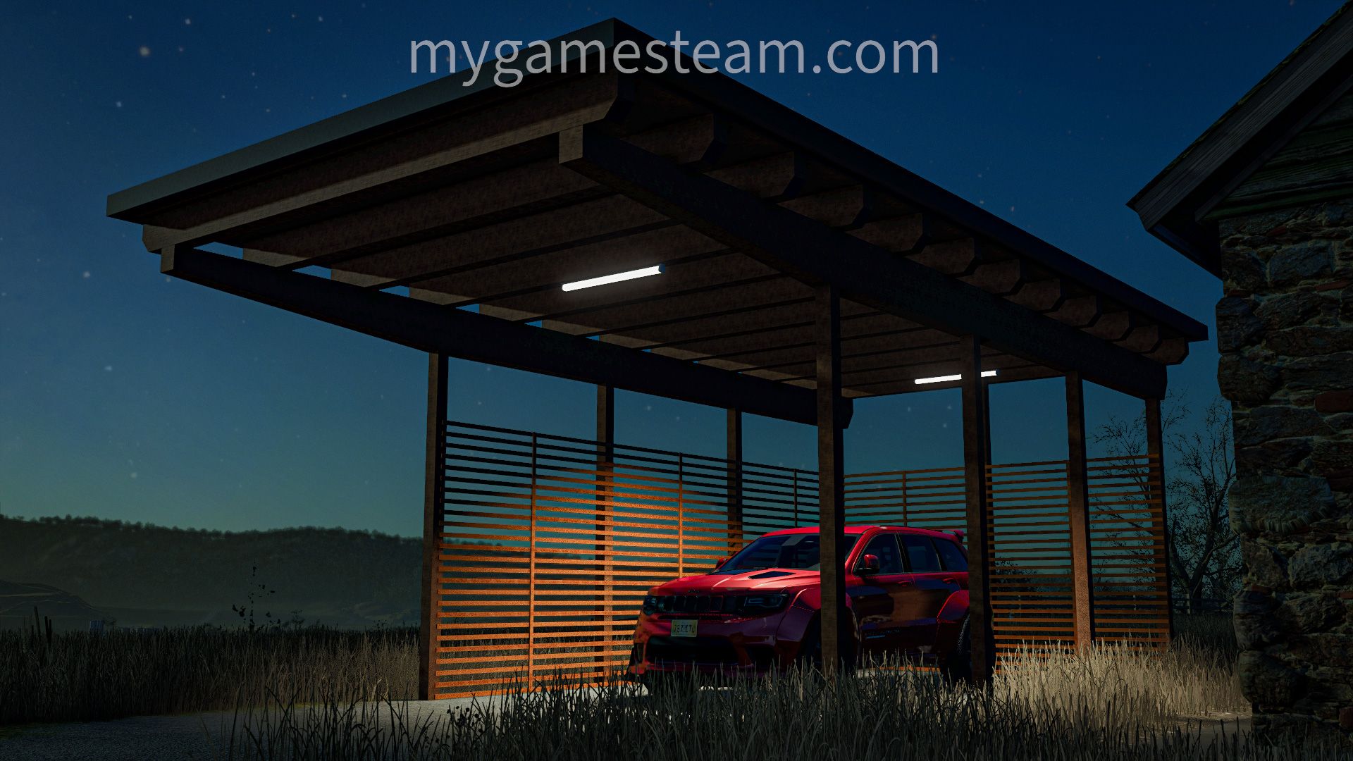 Holz Carport