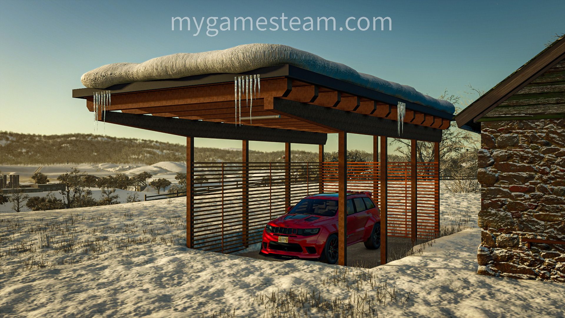 Holz Carport