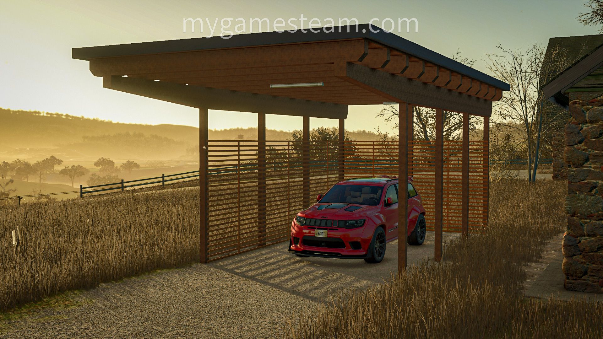 Holz Carport
