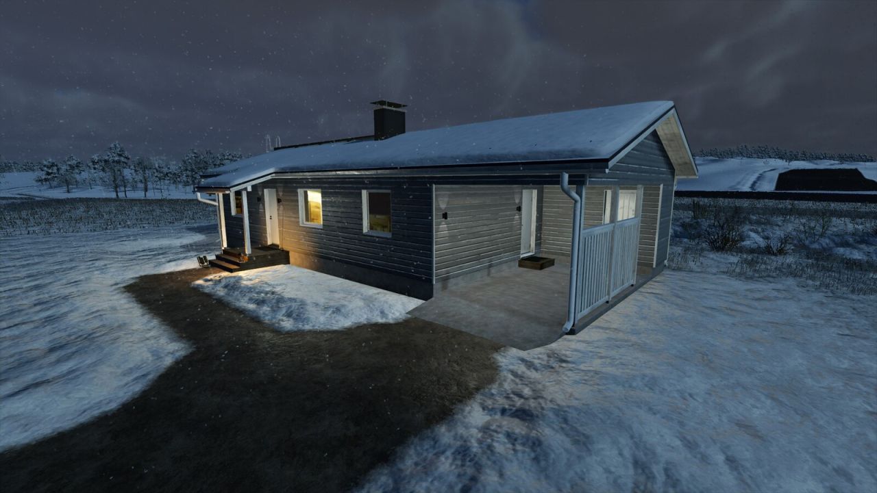 Drewniane domy wiejskie