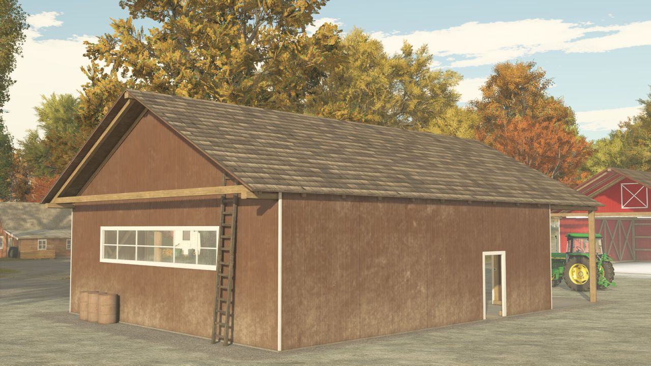Wooden Open Barn