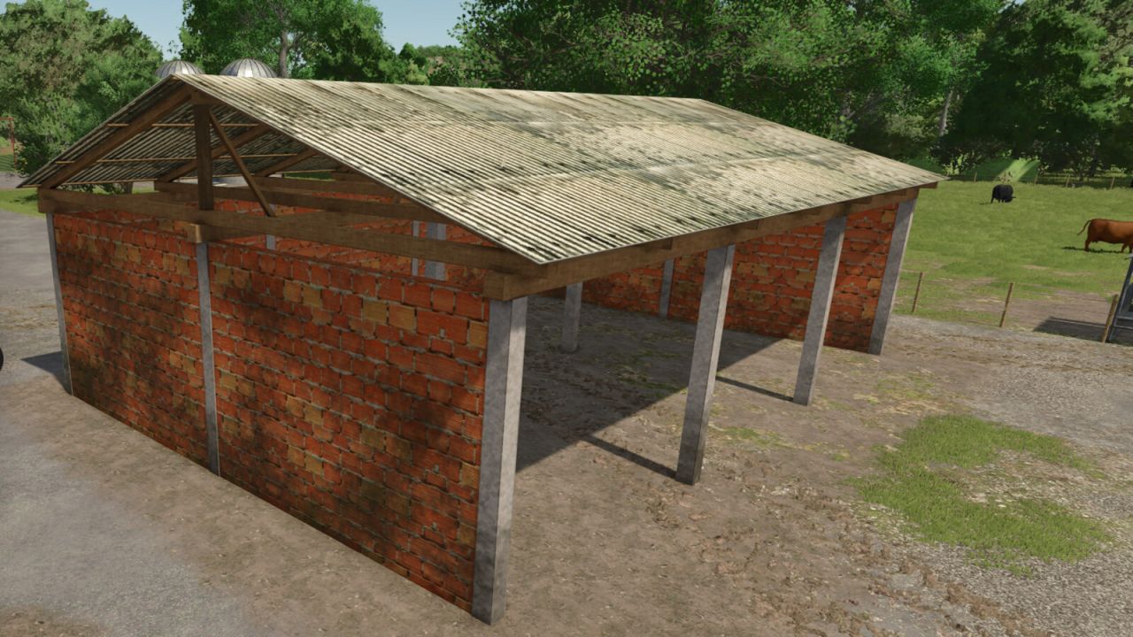 Holz-Unterstand