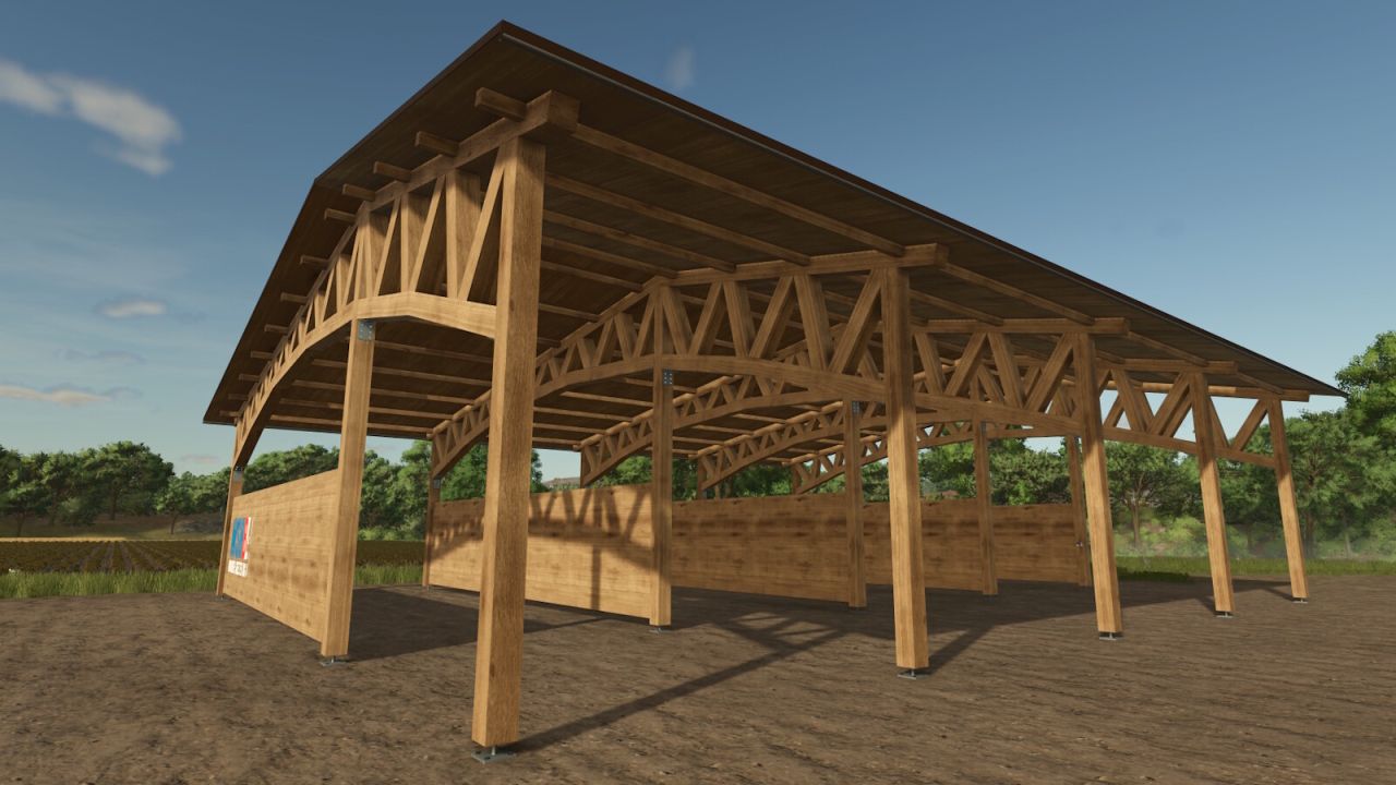 Houten schuilplaatspakket