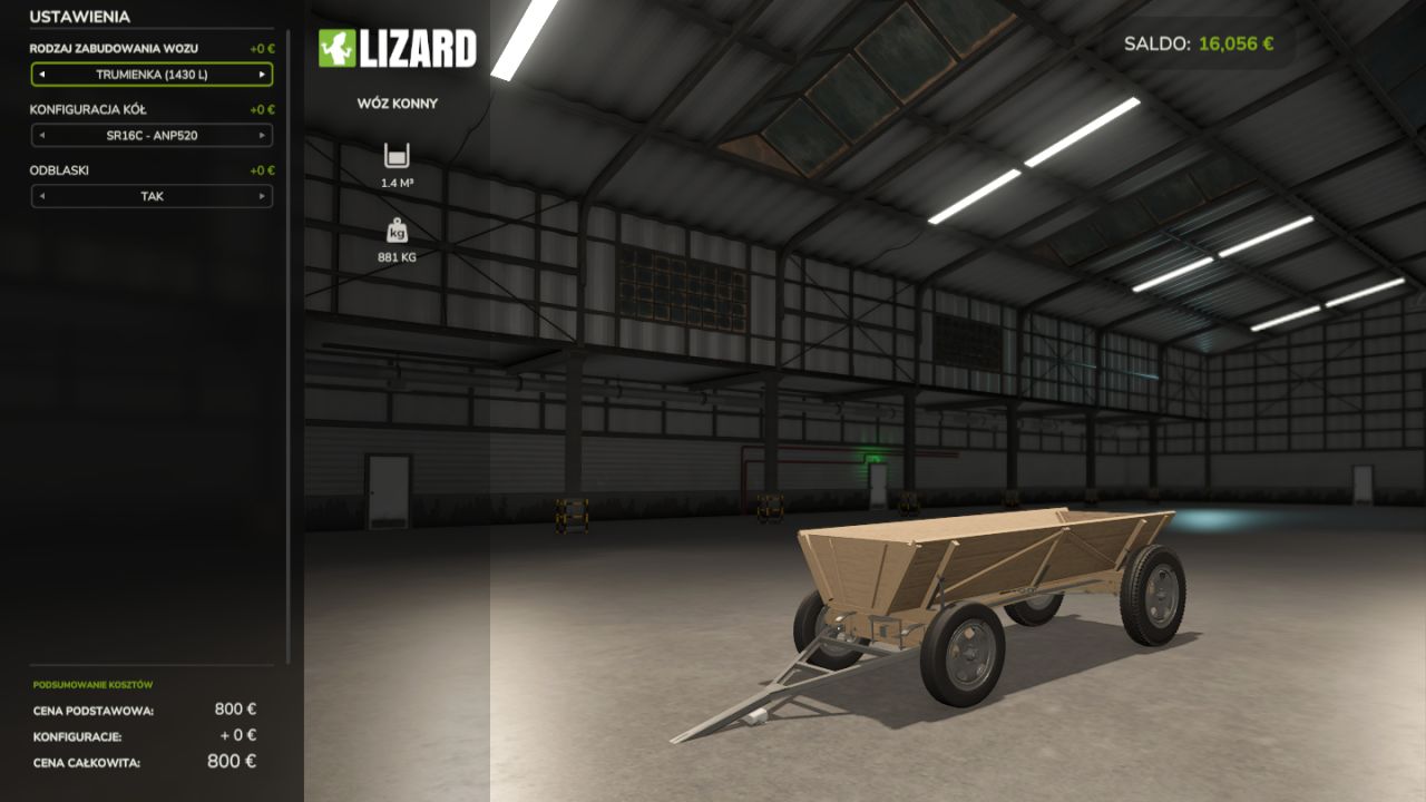Remorque en bois