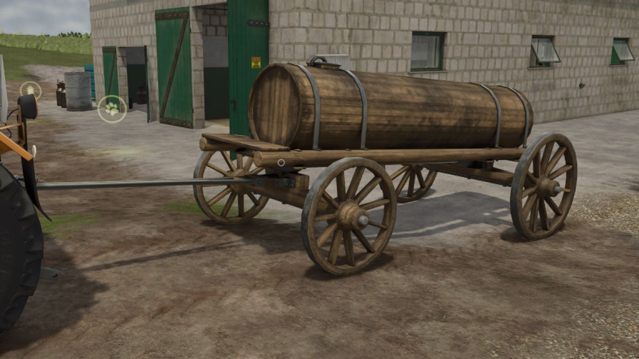 Remolque de madera