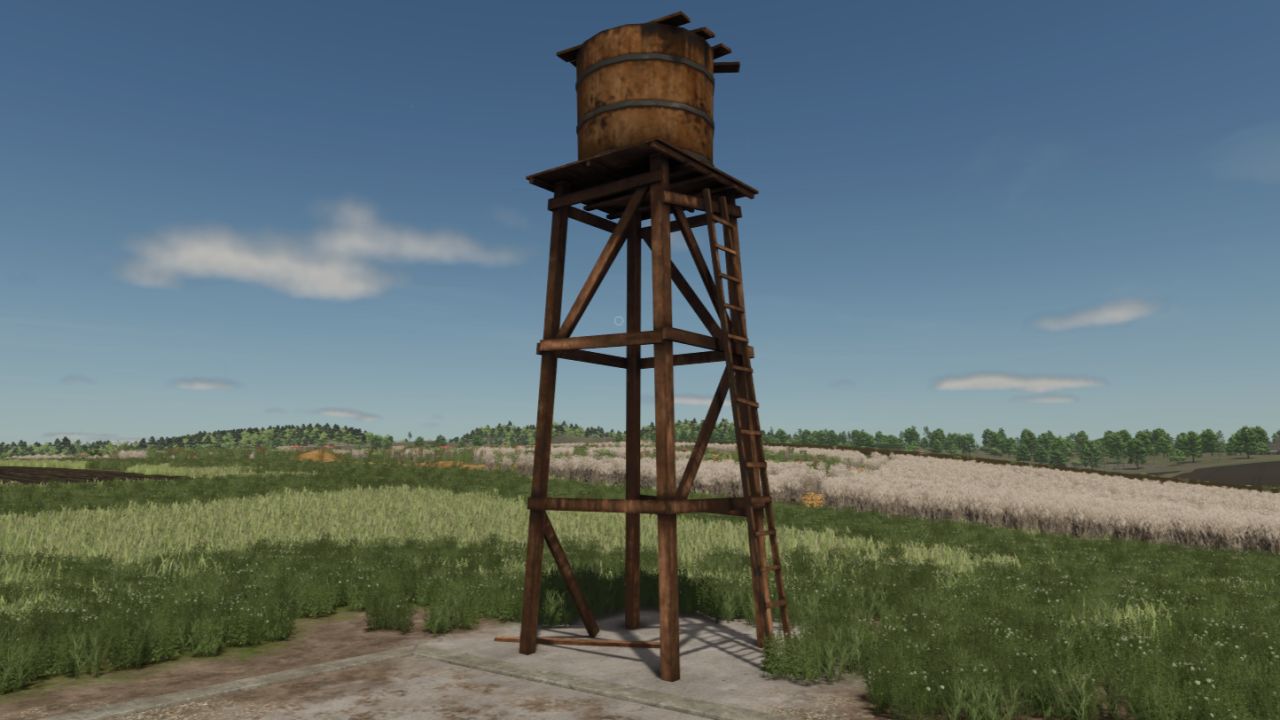 Wooden Water Tower