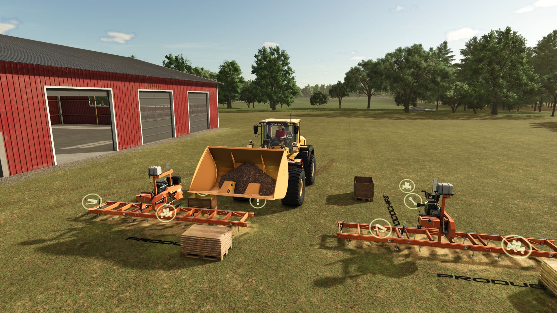 Woodmizer lt15 Yerleştirilebilir ahşap istasyonu