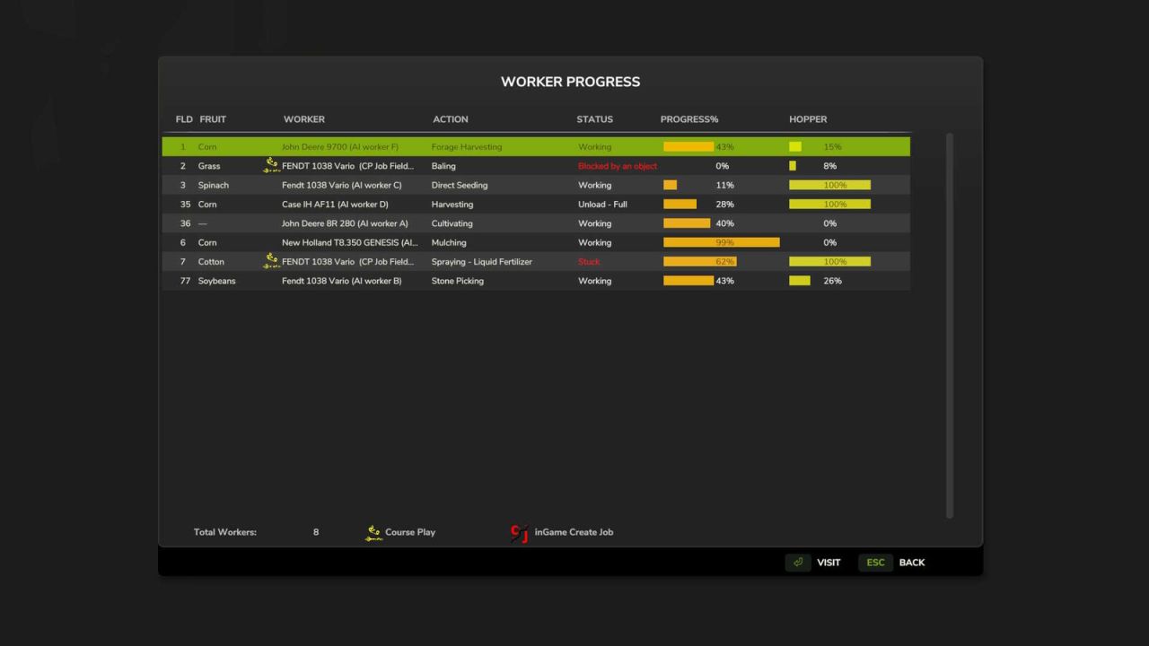 Рабочий прогресс