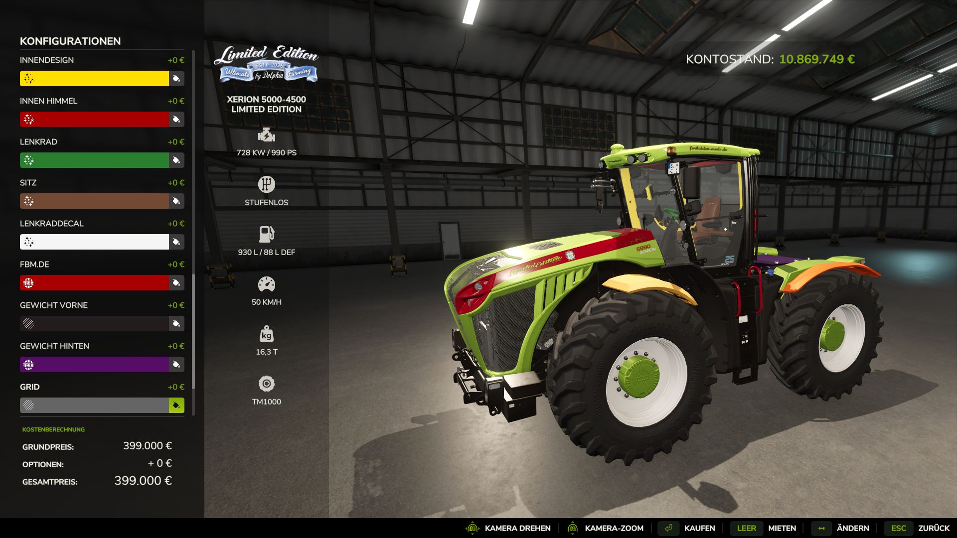 Xerion 5000 Limited Edition
