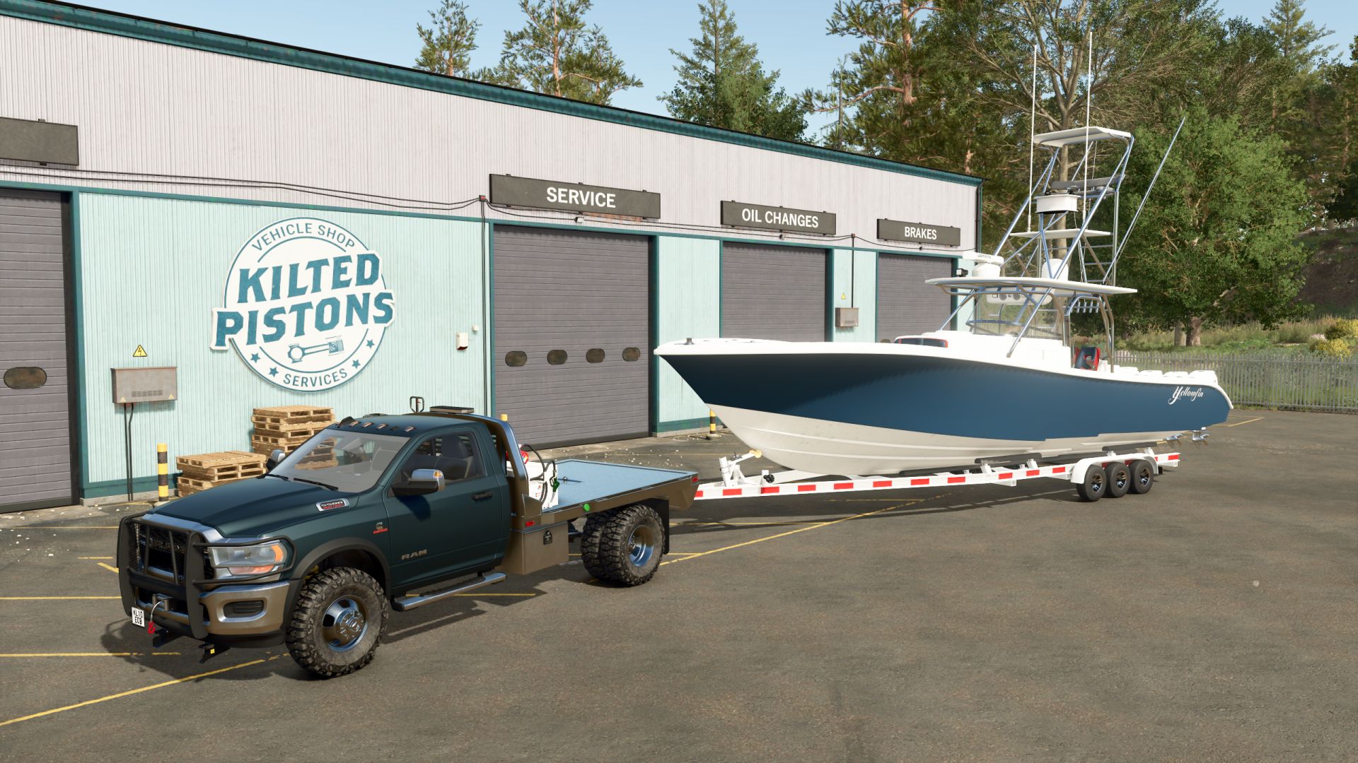 Pack bateau YellowFin
