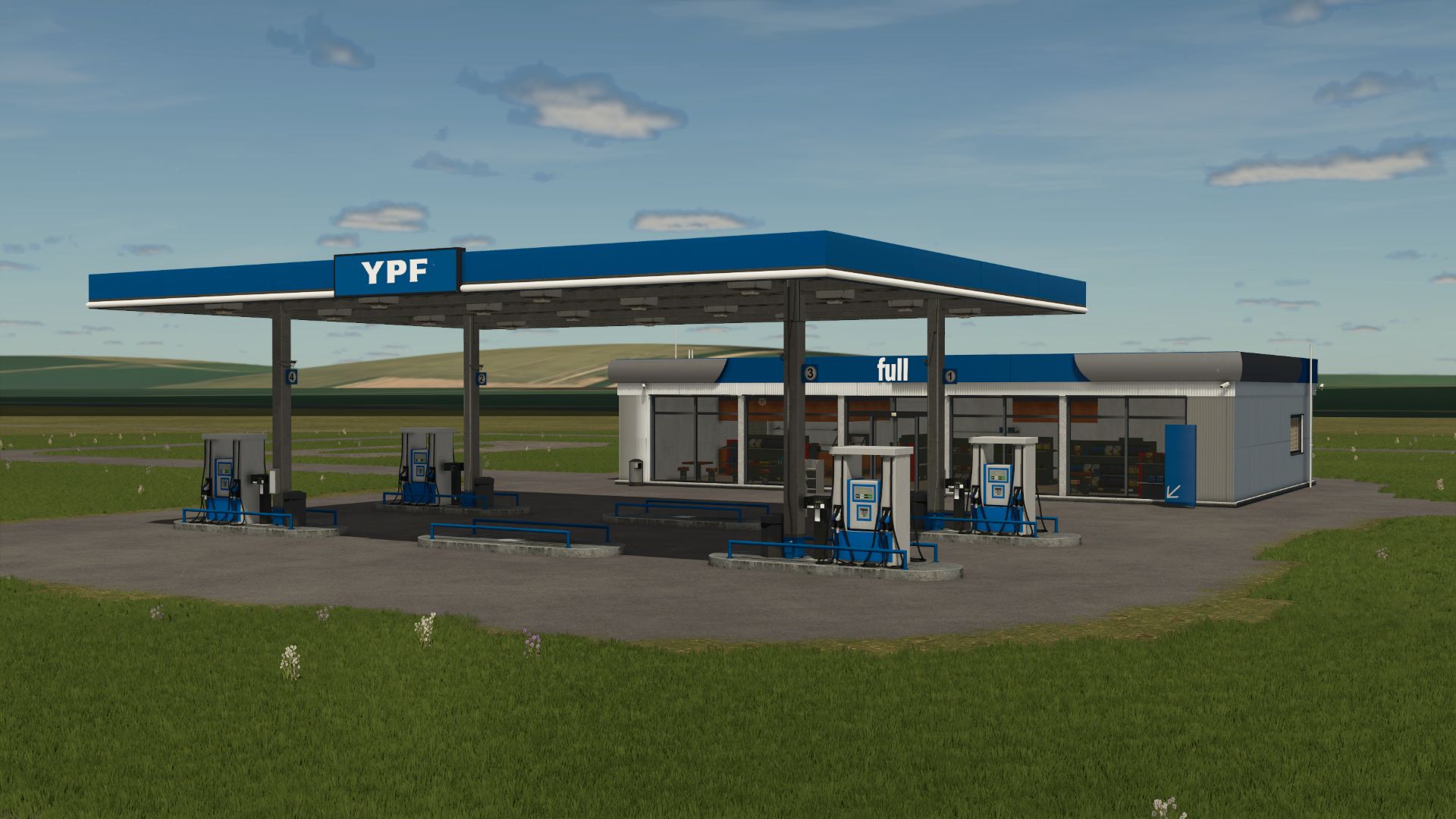 YPF Estación de Servicio (Prefab)