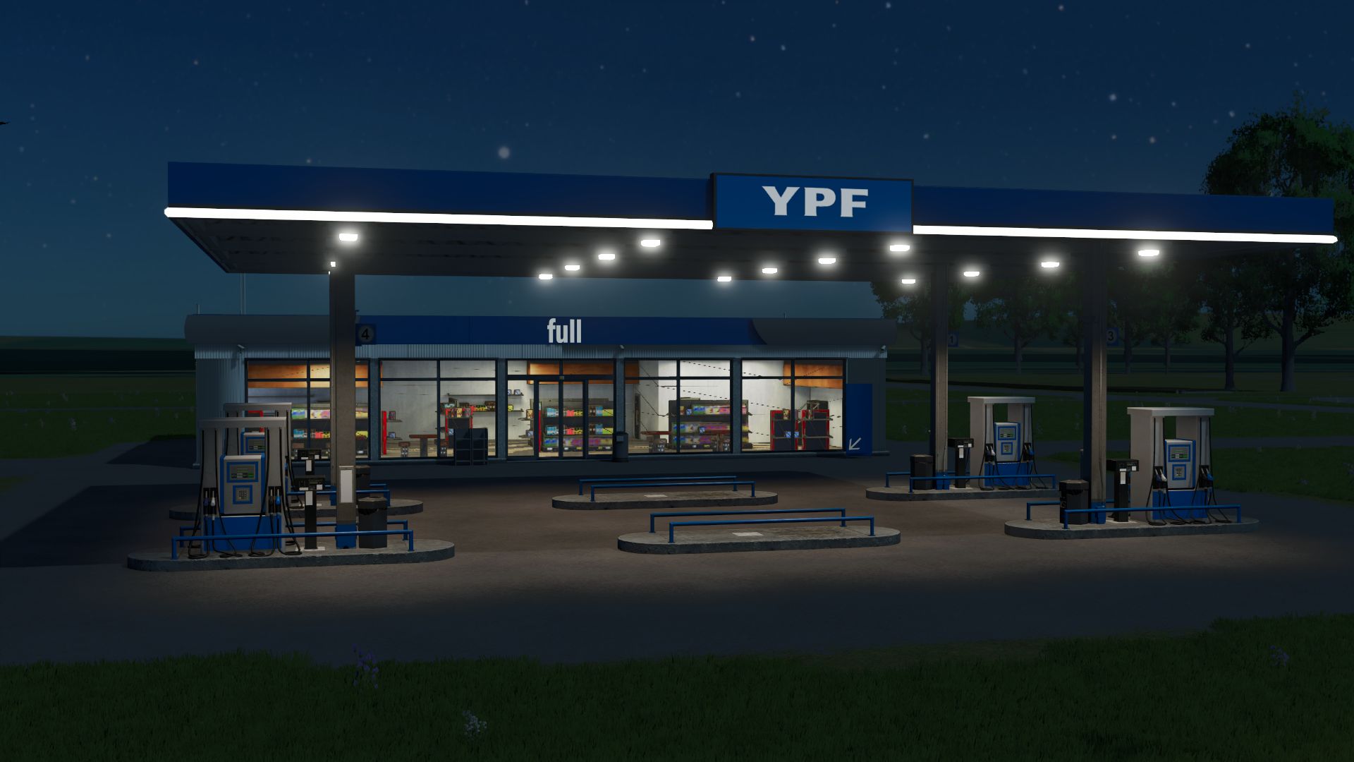 Estação de serviço YPF (Prefab)