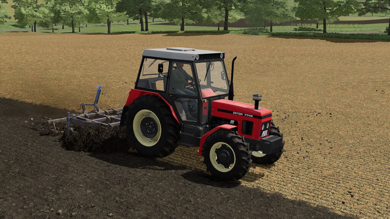 Zetor 62-7745 Animated