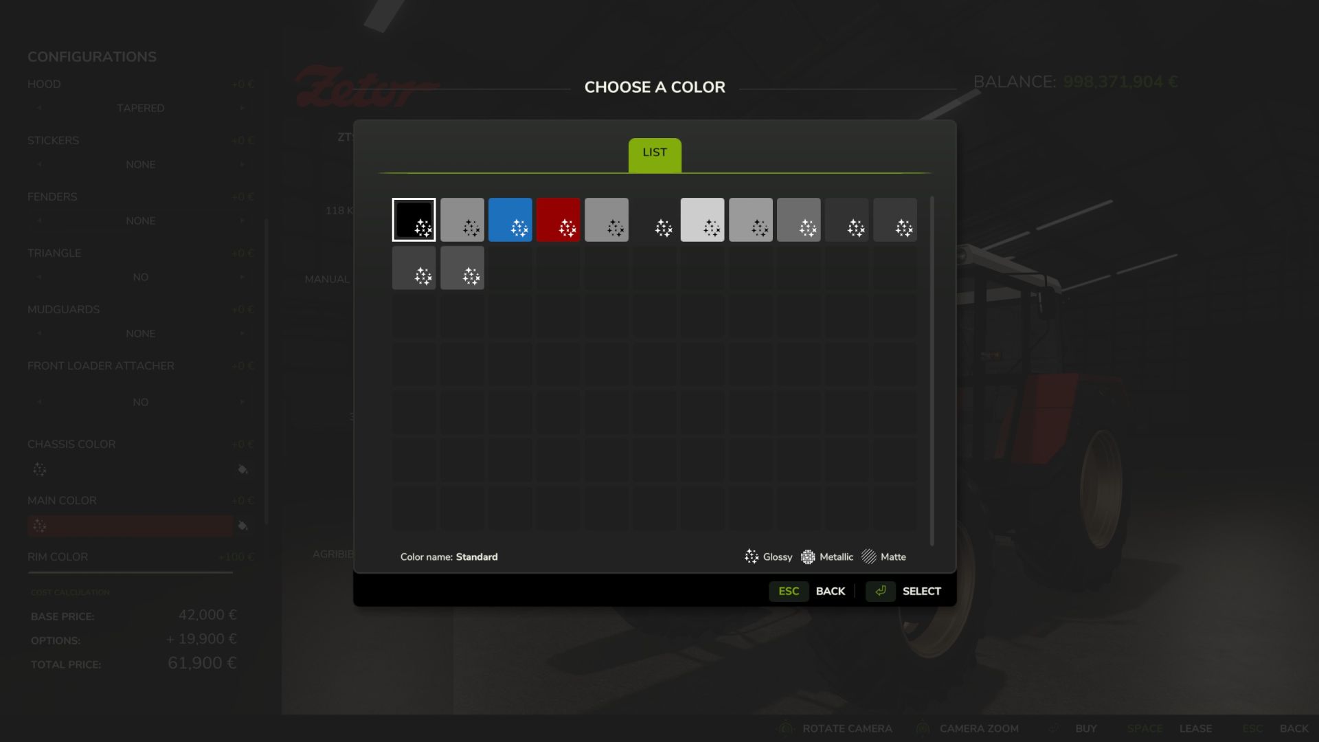 Zetor ZTS 16245 + FL Metal-Fach