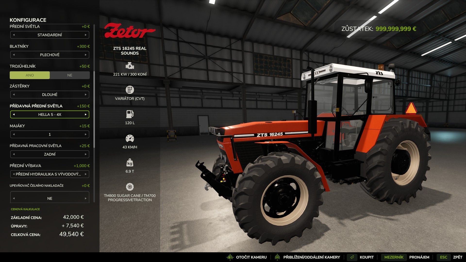 Zetor ZTS 16245 Sons réels