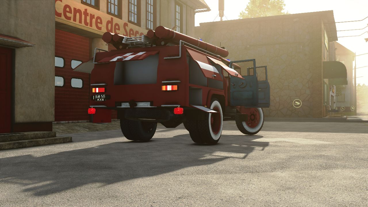 Camion de pompiers ZIL-131