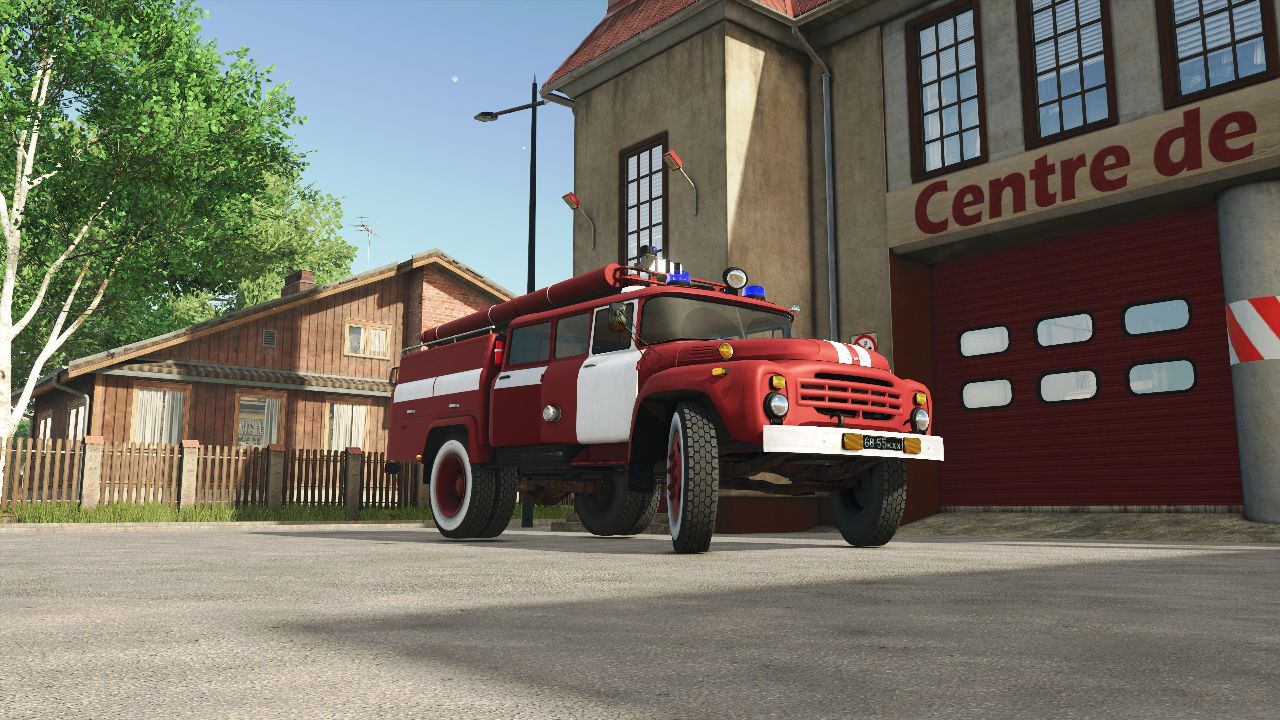 Camion de pompiers ZIL-131