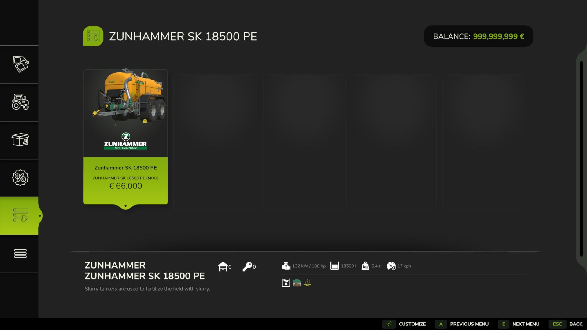 Zunhammer SK 18500 PE