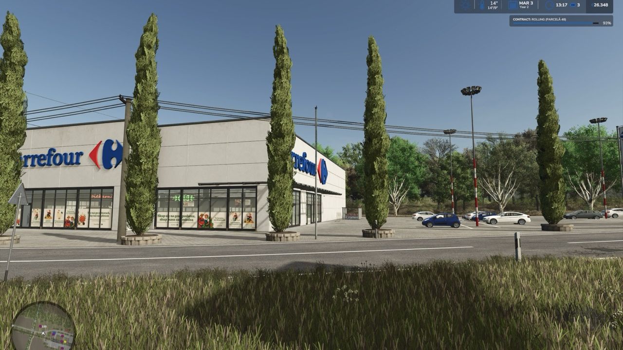 Kleine boerderij op de kaart Carpathian Countryside