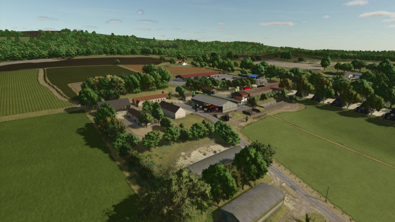 Boerderij van de toekomst op de kaart The Pichonnière Valley