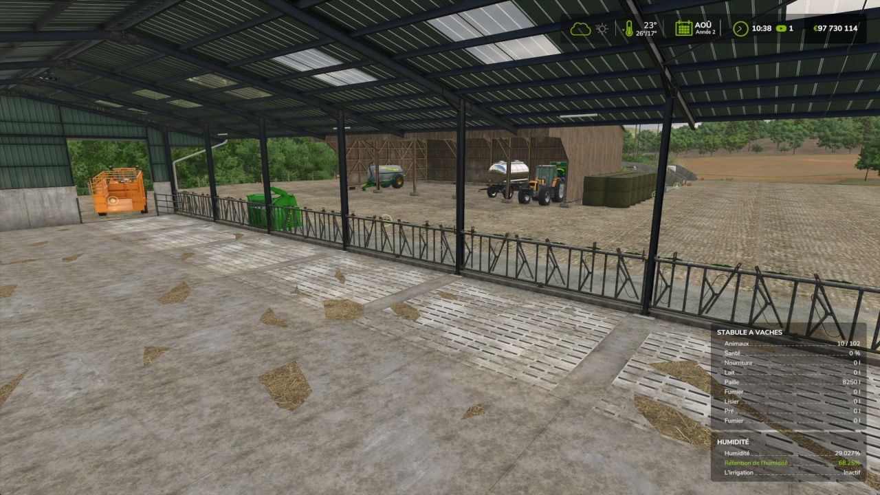 Pallegny nieuwe boerderij