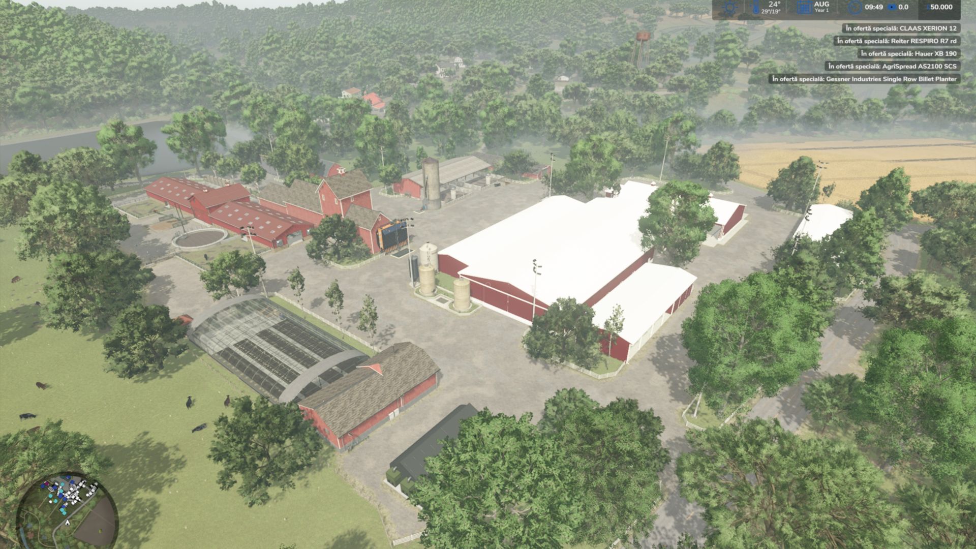 Красная ферма на Ривербенде Мультифрукты