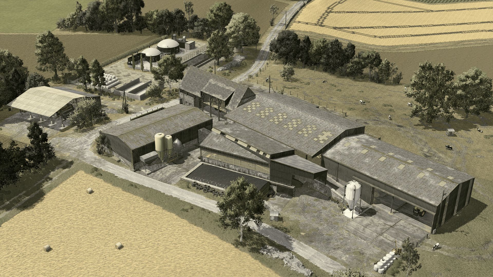 French farm “Le Mechet”