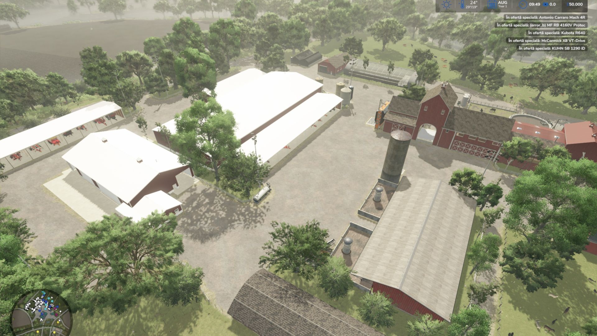 Красная ферма на Ривербенде Мультифрукты