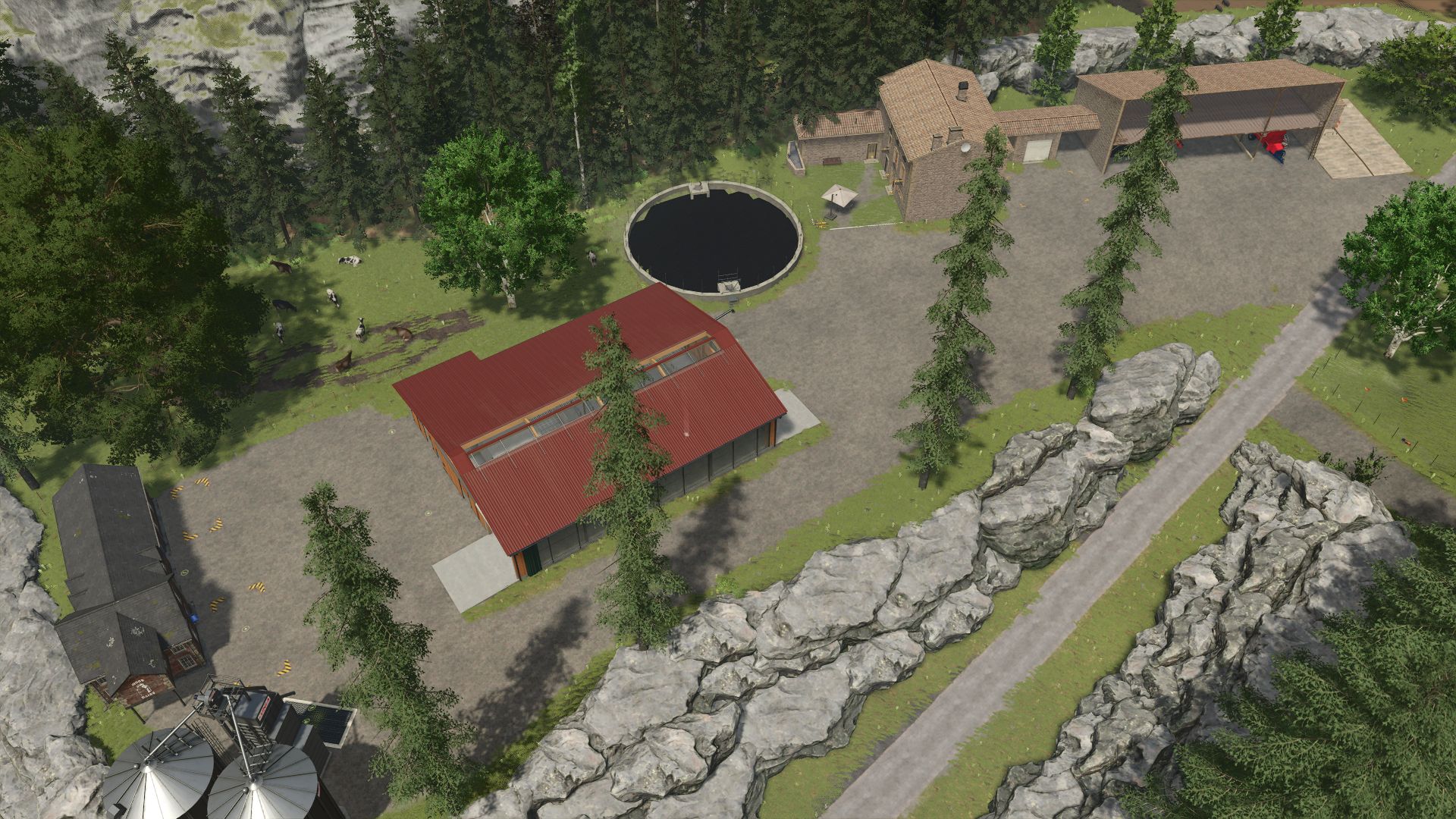 Ferme réaliste sur Geistal