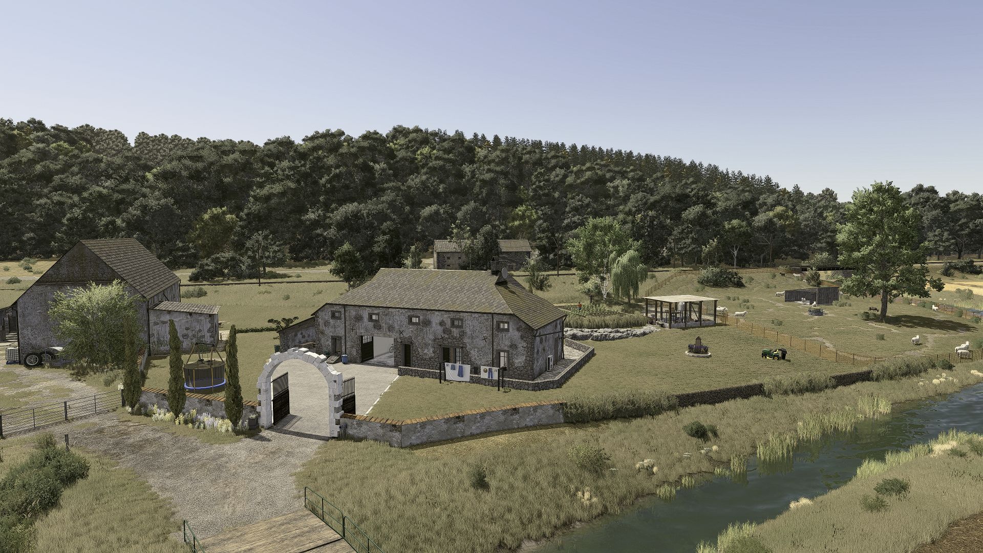 French farm “Le Mechet”