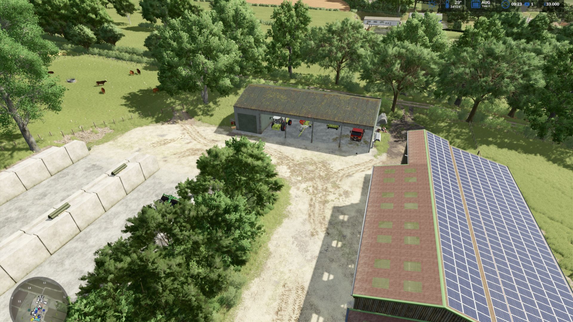 Edição de fazenda no mapa The Pichonnière Valley