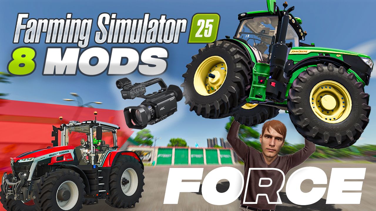 FS25 için 8 temel mod