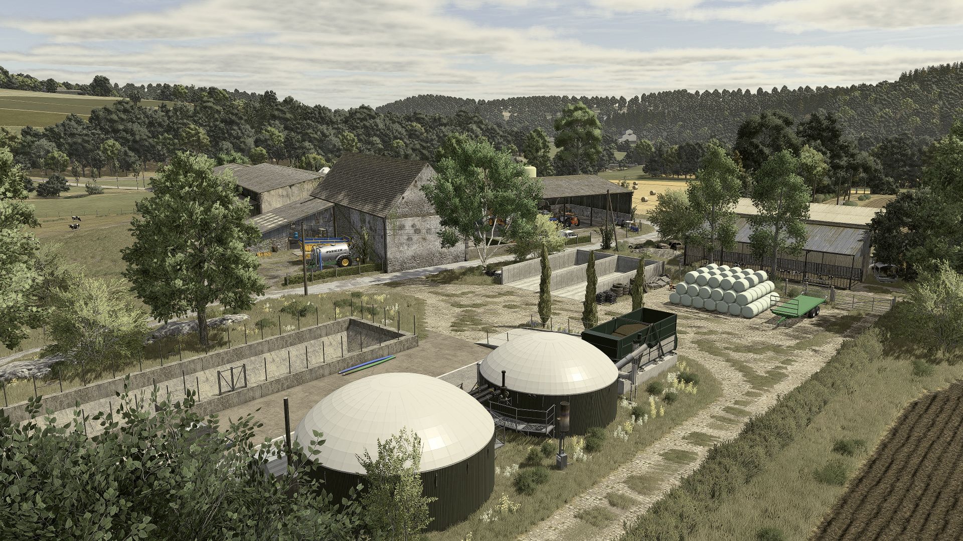 French farm “Le Mechet”