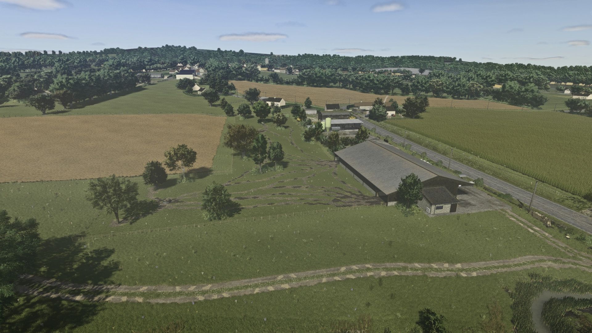 Realistic French Farmhouse - The Pichonnière