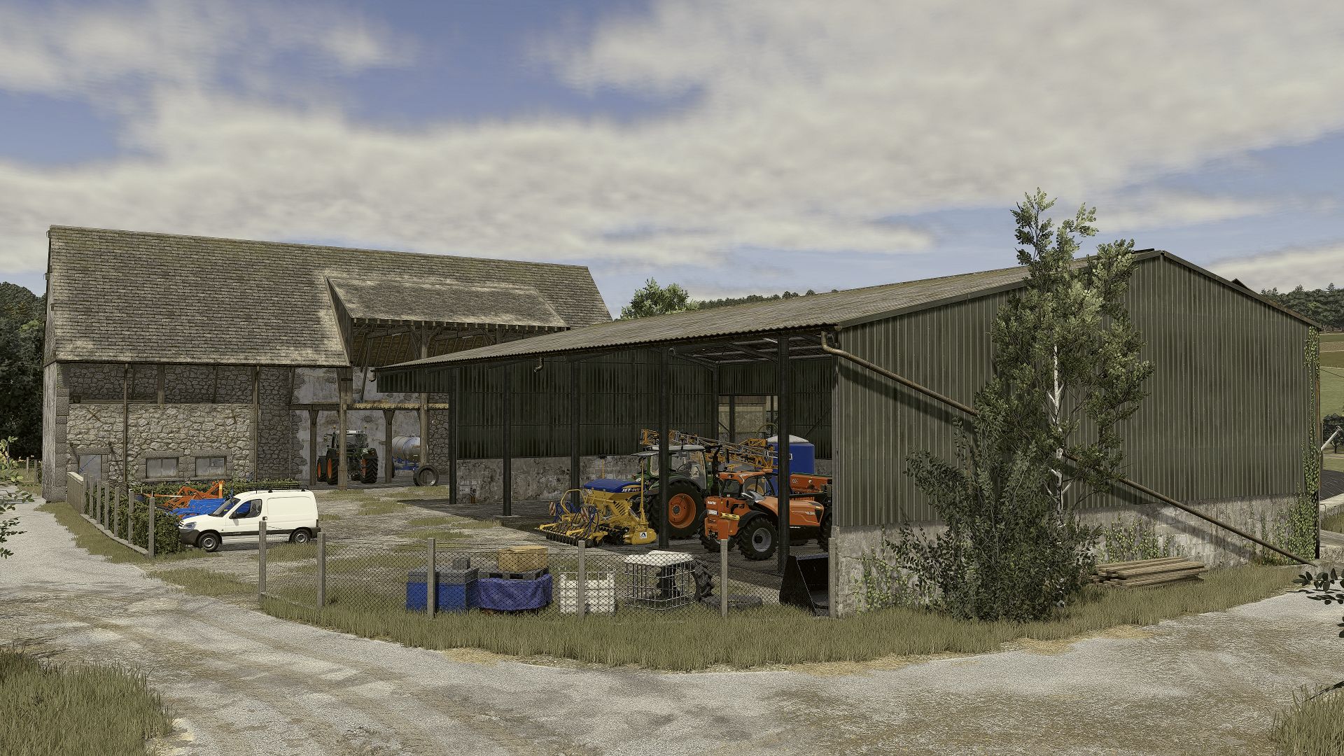 French farm “Le Mechet”