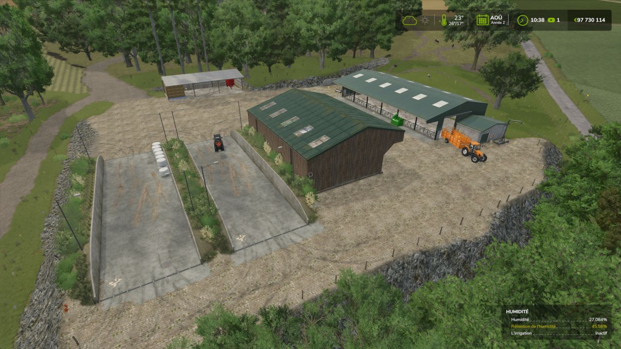 Pallegny nieuwe boerderij