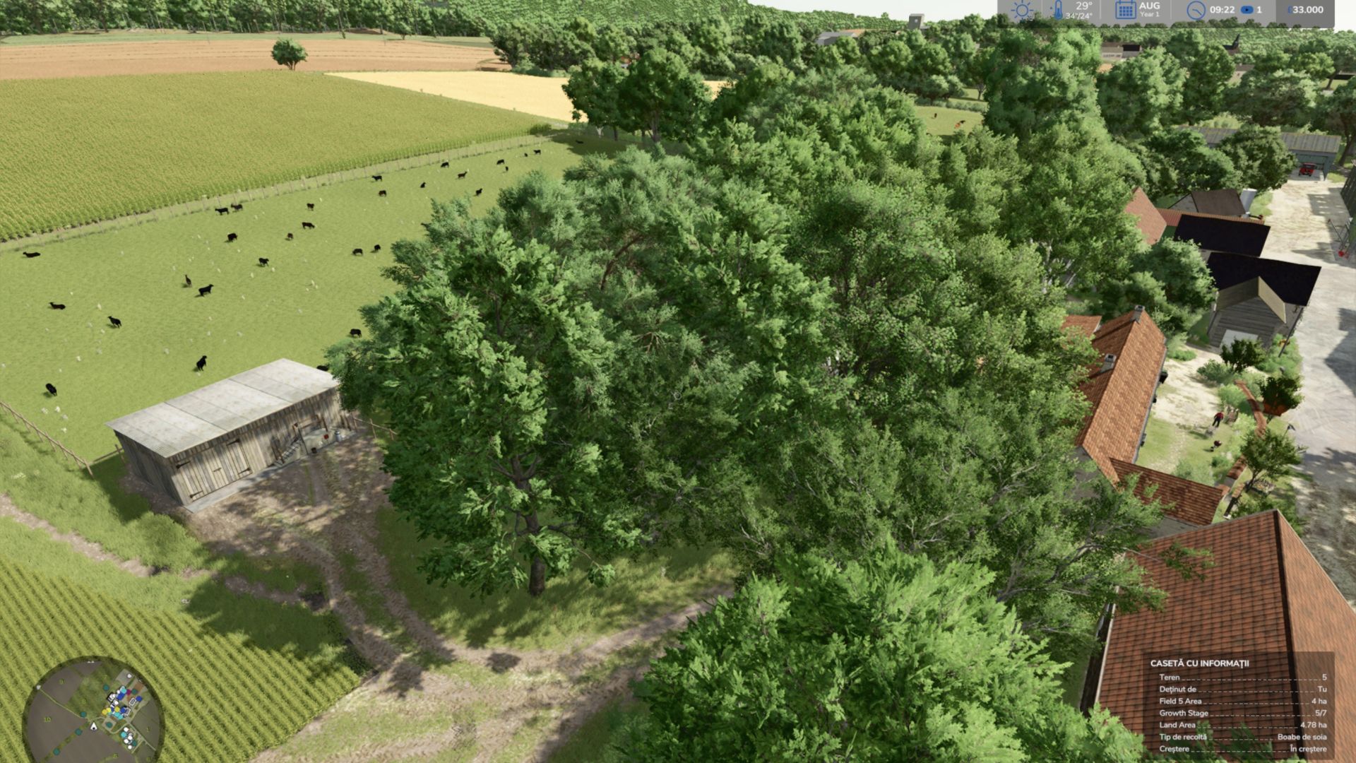 Edição de fazenda no mapa The Pichonnière Valley