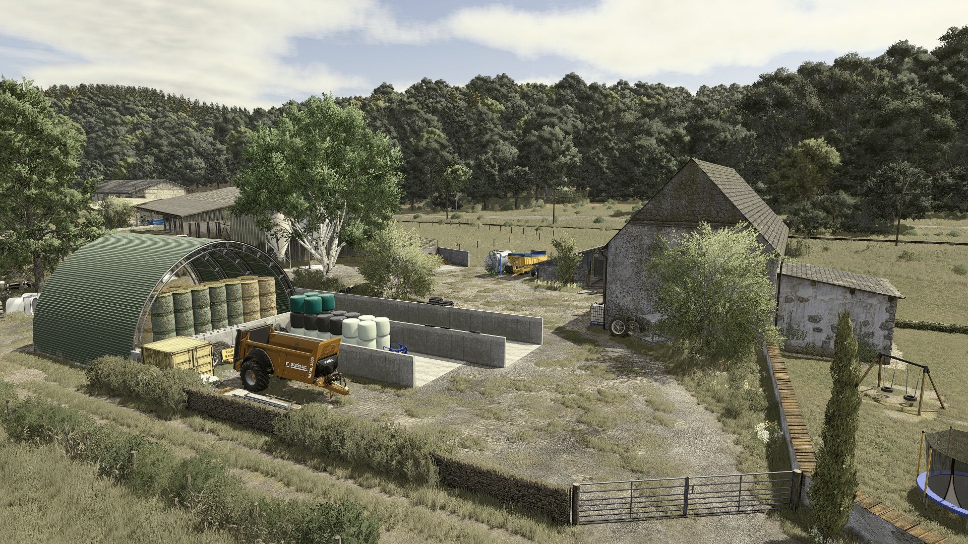 French farm “Le Mechet”