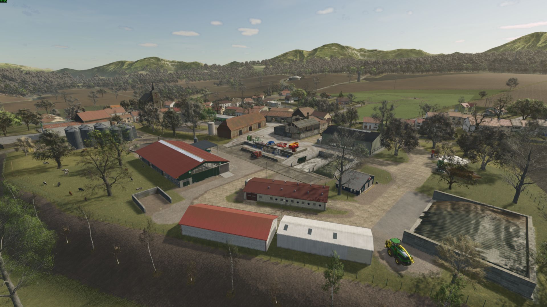 Pallegney map enhanced