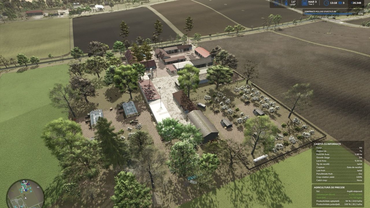 Kleine boerderij op de kaart Carpathian Countryside