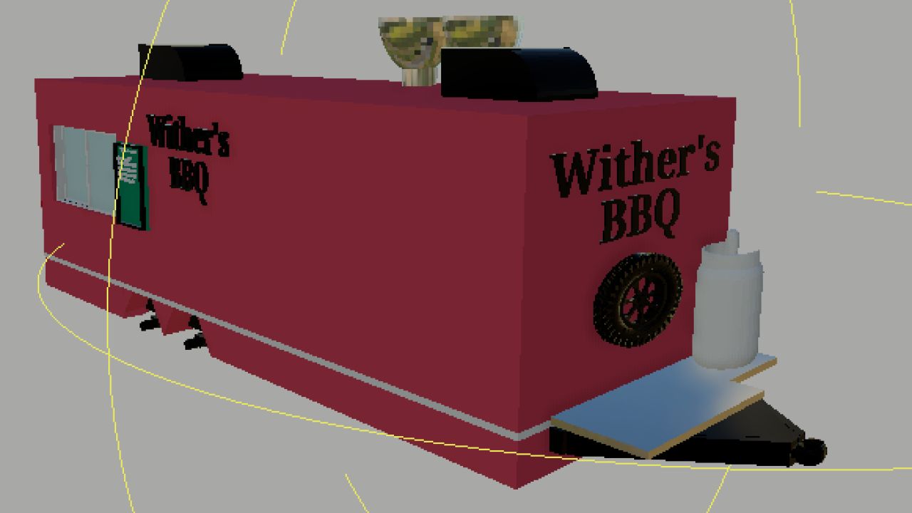 2025 Wither's BBQ Food Truck Trailer