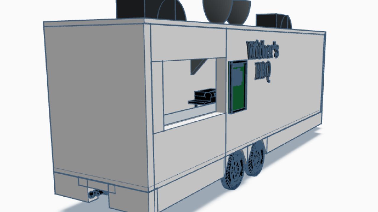 2025 Wither's BBQ Food Truck Trailer