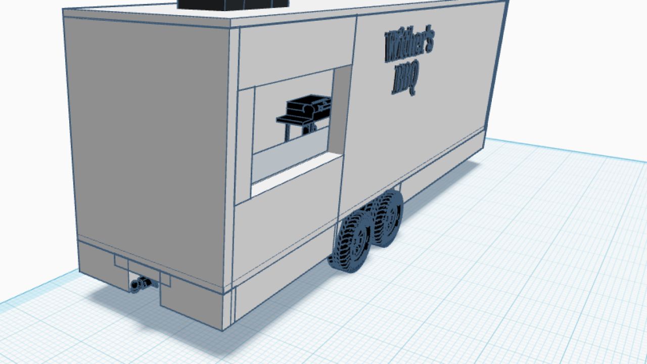 2025 Wither's BBQ Food Truck Trailer