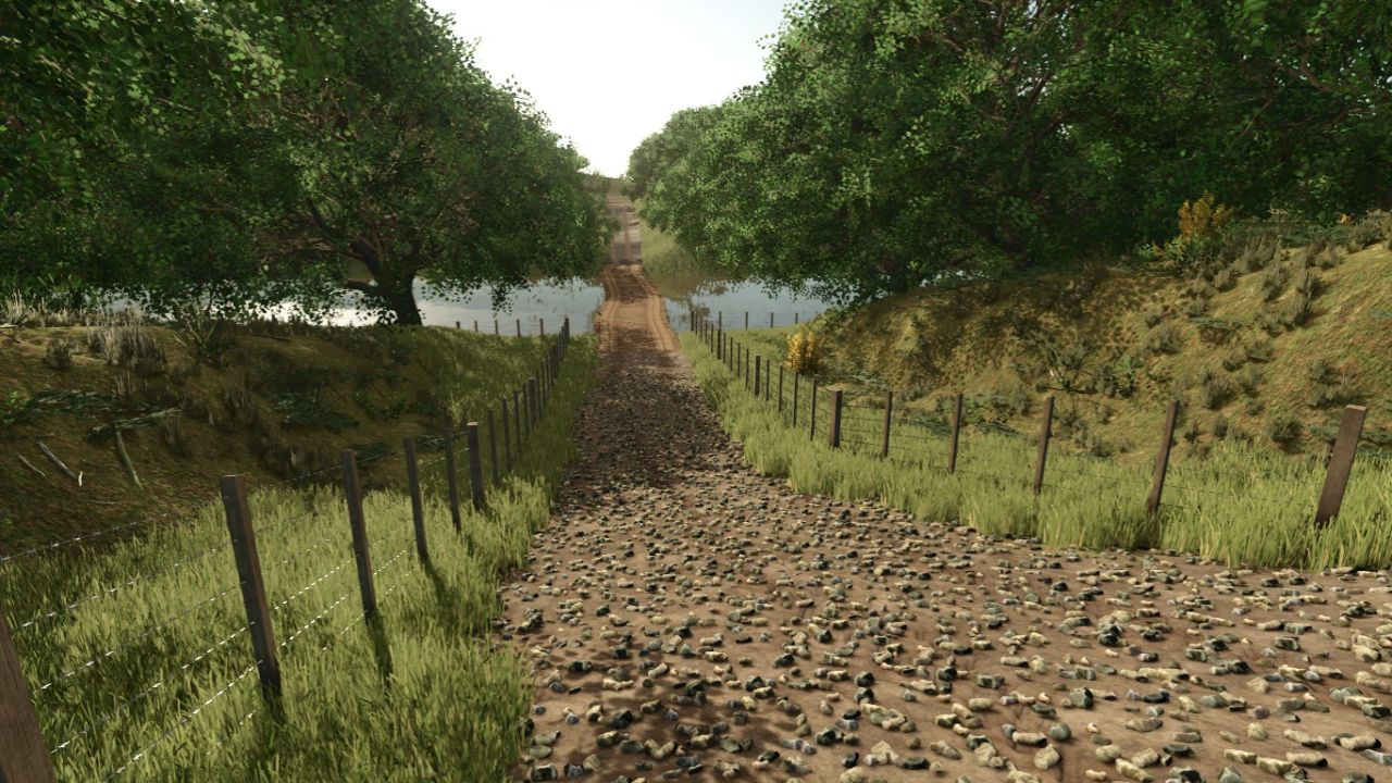 Agriculture of the South Map