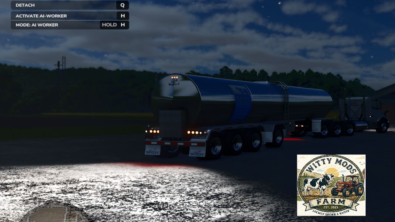 Camion canadese del latte