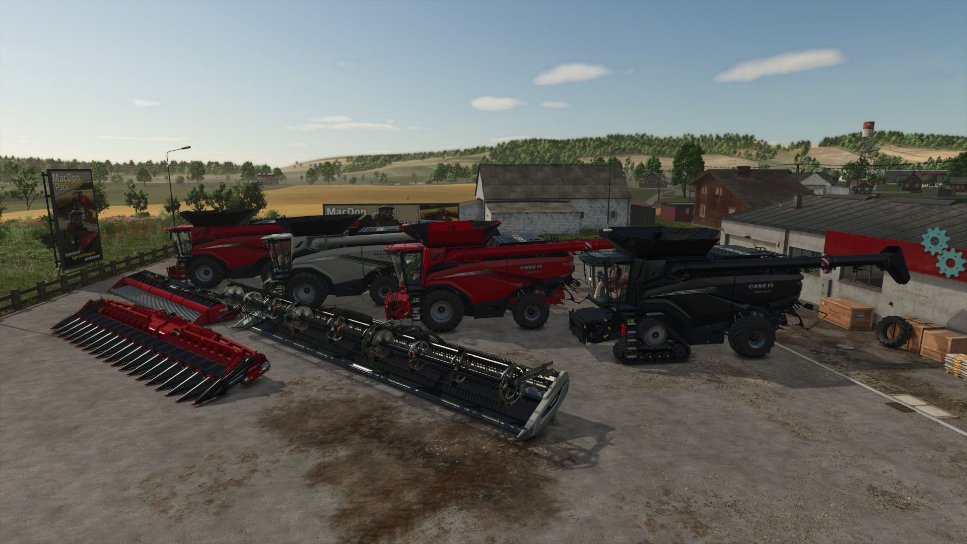 Paquete de cosechadora Case IH