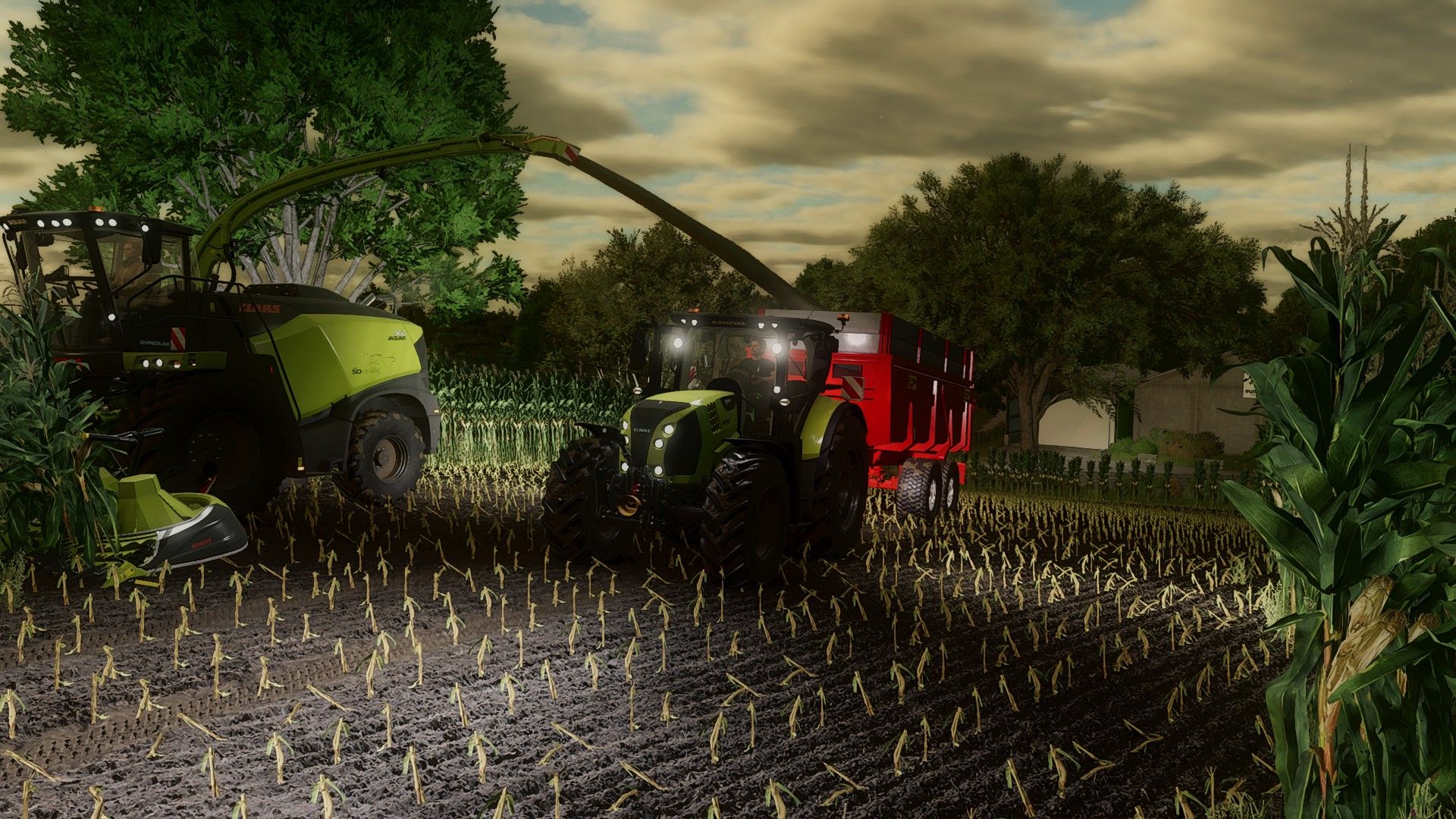 Claas 600 Night Edition